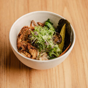 Aubergine katsu Ramen (V)